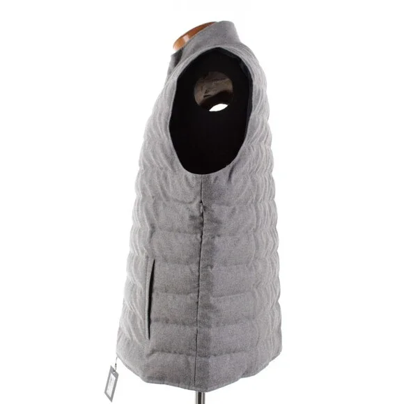 Peter Millar NWT Wool / Nylon Whistler Reversible Vest Size XXL In Gray & Blue
